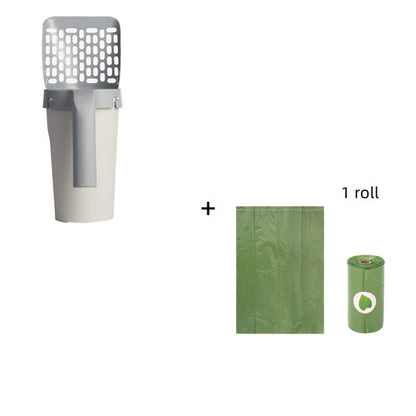 Integrated Removable Cat Litter Scoop Set