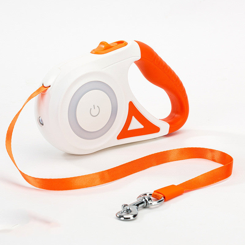 Retractable Spotlight Automatic Dog Leash