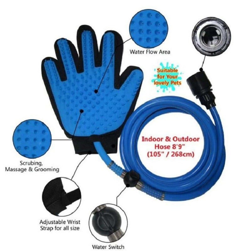 Handheld Pet Dog Bathing Shower Head Tool