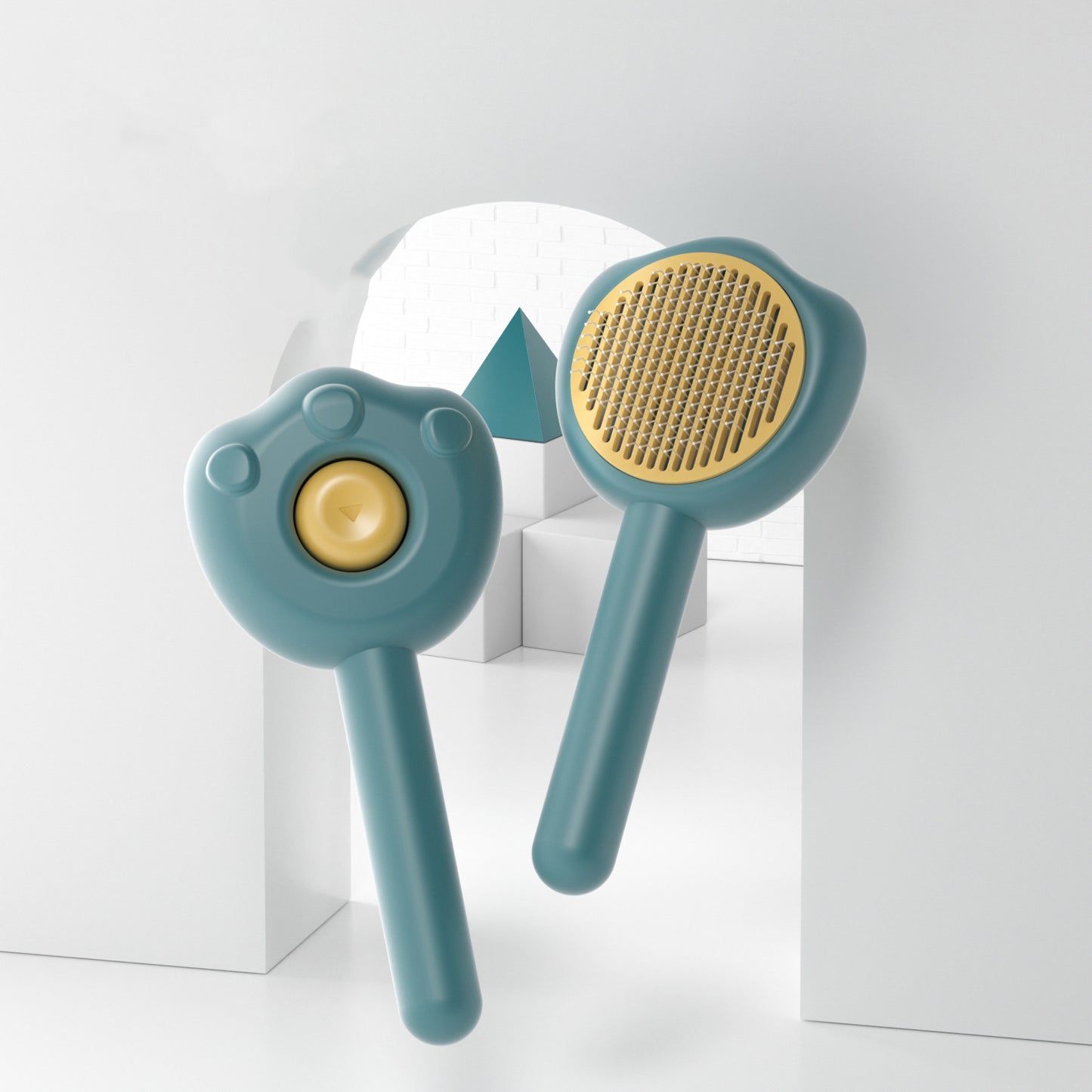 Pet Self-Cleaning Needle Grooming Comb
