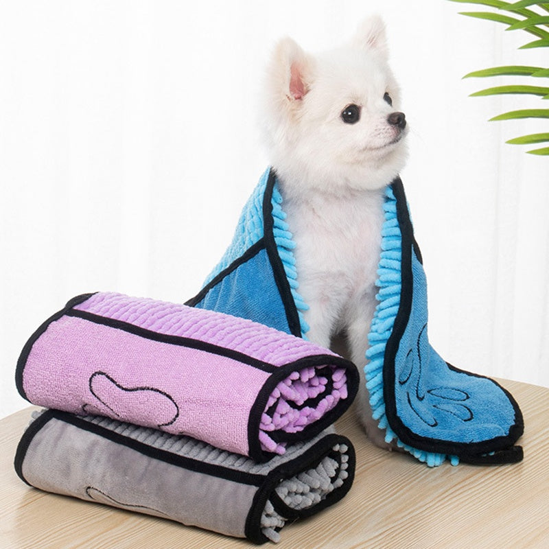 Microfiber Super Absorbent Dog Bathrobe Towel