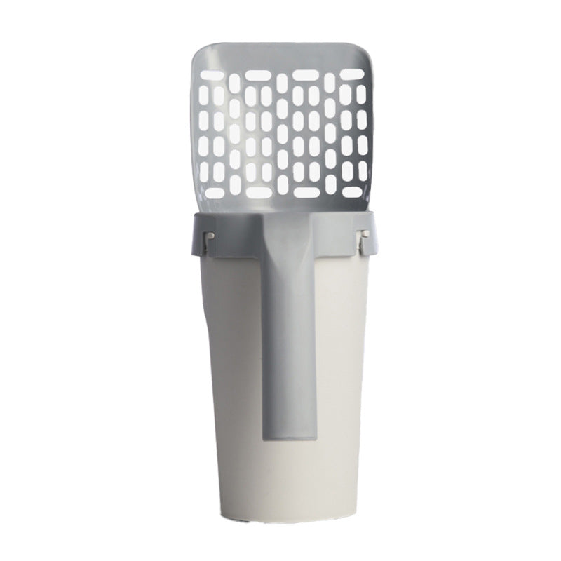 Integrated Removable Cat Litter Scoop Set