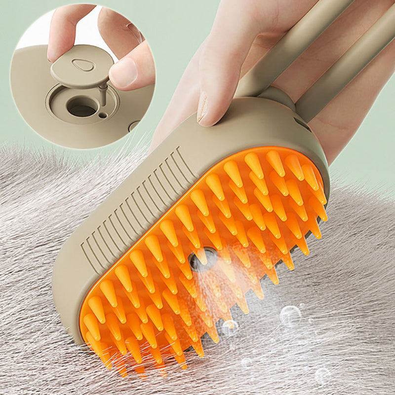 3 In 1 Electric Cat Steam Spray Brush
