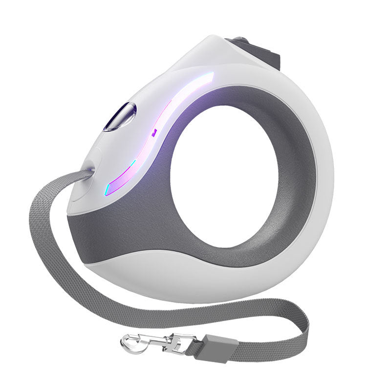 LED Lighting Automatic Dog Traction Rope