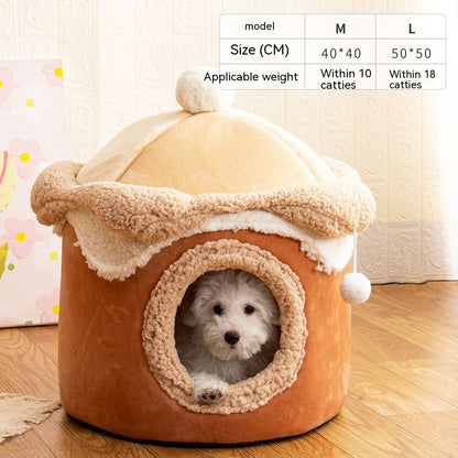 Cute Ice Cream Pet Dog House