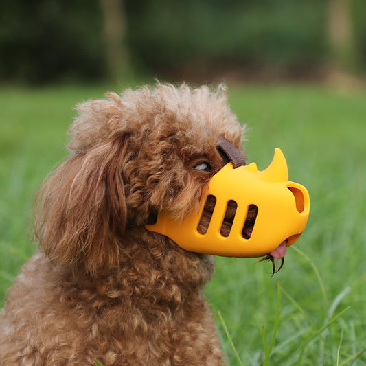 Anti-bite Silicone Pet Dogs Muzzle