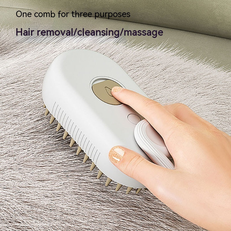 3 In 1 Electric Cat Steam Spray Brush