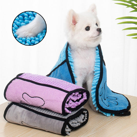 Microfiber Super Absorbent Dog Bathrobe Towel