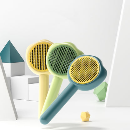 Pet Self-Cleaning Needle Grooming Comb